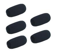 Lot de 5 filtres en mousse pour pare-brise, réduction du bruit, couvertures en éponge assurent un bon ajustement pour l'enseignement, les présentations, les événements d'entreprise, microphone