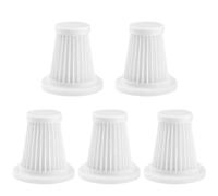 Lot De 5 Filtres For Aspirateur De Voiture, Collecteur De Poussière Portatif Sans Fil, Cartouche De Filtre À Air Lavable, Applicabilité Répétable, Intérieur