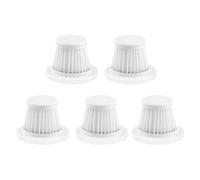 Lot De 5 Filtres For Aspirateur De Voiture, Installation Et Retrait Faciles, Accessoires For Aspirateur À Main Portable