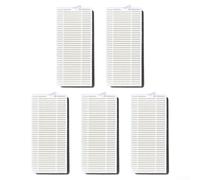 Lot de 5 filtres HEPA de rechange conçus pour Cecotec Conga M50 et X Treme - Élément de filtration lavable pour un usage domestique