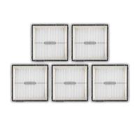 Lot de 5 filtres HEPA de rechange Q10 S5 / Q10 X5 compatibles avec Roborock Q10 S5/ Q10 S5+/ Q10 X5/ Q10 X5+ Robot aspirateur - Kit d'accessoires, filtre cyclonique
