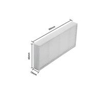 Lot de 5 filtres HEPA for aspirateur robot, 90 mm x 40 mm x 10 mm, pièces de rechange, accessoires, 100% neufs
