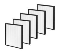 Lot de 5 filtres HEPA pour déshumidificateur MeacoDry Arete One 18 l, 20 l et 25 l et purificateur d'air 2 en 1 (26 x 22 x 1,5 cm)