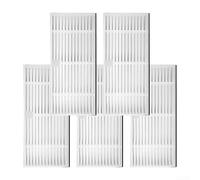 Lot de 5 filtres lavables de rechange pour aspirateurs RoboStar iQ400 Plus et S5 Plus, compatible avec Clea Maison & Jardin