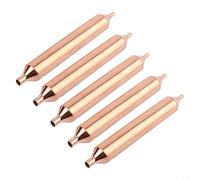 Lot de 5 filtres moléculaires de rechange pour réfrigérateur 19 mm x 127 mm en cuivre pour purification de l'eau du système de réfrigération