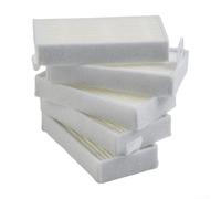 Lot de 5 filtres pour aspirateur MEDION MD 16192 18500 18501 18600 19500 19510 19511 19900 conçus pour retenir la poussière et maintenir l'air pendant le nettoyage