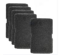 Lot de 5 filtres pour sèche-linge Beko 2964840100 à pompe à chaleur pour sèche-linge Beko Grundig Blomberg Elektra Bregenz - Pièces de rechange - Filtre éponge