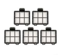 Lot de 5 filtres primaires de rechange pour robot essentiel pour aspirateurs modèles Q0520 Y0140 Y0112 Y0110 Q011 Q0120 Prolonge la durée de vie et l'efficacité des appareils