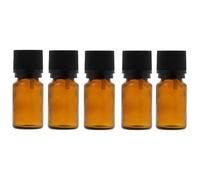 Lot de 5 flacons 10 ml en verre avec codigoutte - MY COSMETIK - Pack de 5 x 10 ml