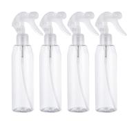 Lot de 5 flacons pulvérisateurs transparents de 200 ml for le jardinage, l'air pur et les cheveux frais, avec buse réglable