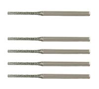 Lot de 5 forets diamantés for le perçage du verre et bois(5PCS 1.5mm)