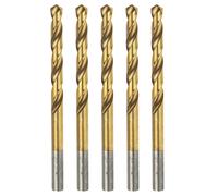 Lot de 5 forets multi matériaux HSS meulés Erbauer 5,5 x 93mm