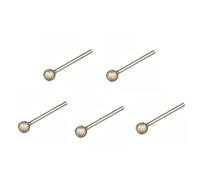 Lot de 5 fraises à bille sphérique diamantées 3/4/5/6/8/10/12 mm, tête de tige 2,35/3 mm for outils rotatifs, grain 60(3x8mm)