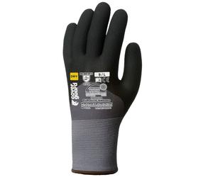 (Lot de 5) Gants Manutention EUROLITE 15N606D end nitrile paume+3-4 dos+picots Taille 9