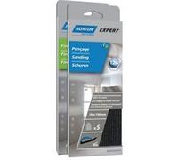 Lot De 5 Garnitures Abrasives, 70X190 Mm, Grains 220