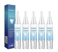 Lot De 5 Gels Reparateurs Pour Gencives, Reconstruisant, Renforcant, Blanchissant, Enlevant L'haleine, L'inflammation, Les Mauvaises Dents, Protegeant Les Gencives, Les Taches Et La Recession Blanc
