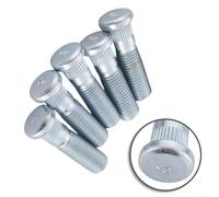 Lot de 5 goujons de roue pour Honda - Convient pour un aperçu du prélude - Kit de réparation d'écrous de roue en alliage - Boulon en acier haute résistance