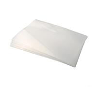 Lot de 5 grands films FEP de 0,15 mm pour imprimantes 3D à polymérisation à la lumière DLP, feuille de libération haute transmission, compatible avec Anycubic Photon, Elegoo Jupiter,