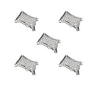 Lot de 5 grilles alvéolées carrées pour studio photo 60 x 90 cm