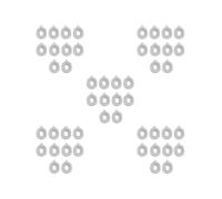 Lot de 5 guides de valve en plastique pour euphonium et instrument de musique