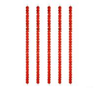 Lot de 5 guirlandes de fleurs décoratives pour Halloween, Diwali, fête de mariage, couronnes florales artificielles adaptées pour murs, portes, tables (37)