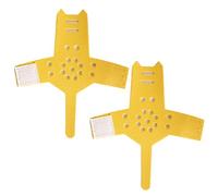 Lot de 5 guirlandes lumineuses LED pour tente - Lampe d'avertissement de pêche - Lampes suspendues pour camping en plein air