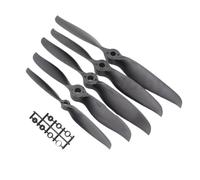 Lot de 5 hélices KMP 6x4E, 9x6E, 8x6E, 12x6E, 14x7E, en Nylon, Noires, à 2 pales, avec moyeu, Ouverture de 8 mm, Vitesse H, for Avions et Drones RC(5PCS 5x5E)