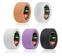 Lot de 5 housses de bague compatibles avec Oura Ring Gen 4/Gen 3/RingConn Gen/ULTRAHUMAN Ring Air Protector pour homme et femme - Coque élastique anti-rayures pour entraînement de salle de sport, 5