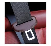 Lot de 5 Housses de Boucle de Ceinture de sécurité en Cuir pour BMW X1 F48 X1 2.Gen 2015-2018 2019 2020 2021-2025, Anti-Rayures Accessoires de décoration d'intérieur,C