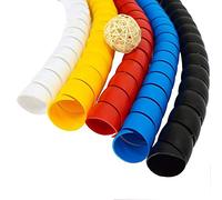 Lot de 5 Housses de Protection pour Cordon de 10 m pour Chien et Chat - Protège Vos Animaux de Compagnie Contre la Mastication des câbles isolés - 10 m de Large FUNZON