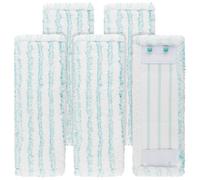 Lot de 5 Housses de Rechange Compatibles avec Leifheit Professionnel XL Micro Duo, Housses en Microfibre efficaces pour Tous Les sols, avec Une Forte Absorption d'eau et Une décontamination