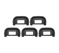 Lot de 5 housses d'oculaire EF en caoutchouc pour appareils photo reflex numériques EOS tels que 600D 550D 650D 700D 1000D 1100D 700D 100D XSi XTi XS 300D à 500D