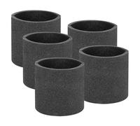Lot de 5 housses en mousse, manchon en mousse, filtre en mousse pour aspirateur sec et humide, filtre en mousse PU, filtre à eau, filtre en mousse réutilisable à économie d'énergie