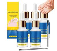 Lot de 5 huiles de traitement pour ongles endommagés, renforcement des ongles faibles, favorise la réparation d'une croissance saine des ongles, traite les ongles craquelés, rugueux, pour ongles