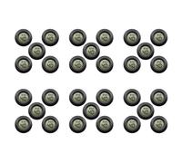 Lot de 5 hygromètres numériques avec écran LCD et jauge d'humidité