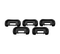 Lot de 5 œilletons en caoutchouc EB pour Canon 70D, 60D, 50D, 6D, 5D Mark II, remplacement confortable du viseur