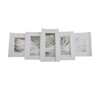 Lot de 5 impressions d'art sur toile abstraite, paysage moderne, pour salon, chambre à coucher, cuisine, bureau, hôtel, sans cadre, 25 x 50 cm (C)
