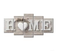 Lot de 5 impressions murales modernes résistantes à la décoloration 101,6 x | impression, détails, texture réaliste, tissu en fibre, adapté à tout style de pièce