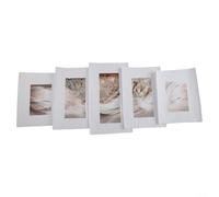 Lot de 5 impressions sur toile de paysage pour une décoration élégante de salon et de chambre à coucher (A)