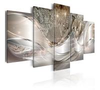 Lot de 5 impressions sur toile pour décoration d'intérieur, paysage floral abstrait, art mural moderne pour salon, chambre à coucher, cuisine, bureau, 150 x 80 cm (A)