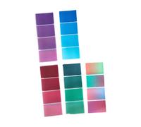 Lot de 5 index adhésifs faciles à enlever - Notes translucides avec adhésif puissant pour surligner un texte important - Note claire