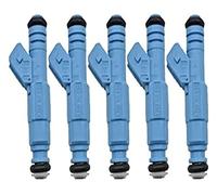Lot de 5 injecteurs de Carburant pour Voiture pour 0280155830 9186060 420874520 pour pour Volvo S80 XC70 S60 V70 C70 S60 2 pour5 L 2 pour3 L 1999-2006