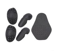 Lot de 5 inserts de veste de moto pour épaule, coude, dos