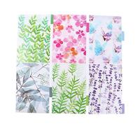 Lot de 5 intercalaires A5/A6 avec 6 trous, en PVC pour classeur et carnet de notes (A5)