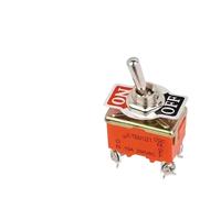 Lot de 5 interrupteurs à bascule E-TEN 1021/1121/1122/1221/1321/1322 SPST DPDT SPDT, étanches, marche/arrêt(1221 ON OFF)