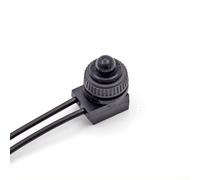 Lot de 5 interrupteurs à bouton-poussoir autobloquant 12 mm étanche IP65