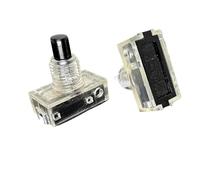 Lot de 5 interrupteurs à noyau interne autobloquants libération fil 317, petit bouton d'alimentation lampe, pied sur