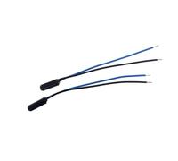 Lot de 5 interrupteurs à température constante KSD9700 5 A/250 V Thermostat normalement fermé/ouvert 45 50 55 60-100 degrés Disque bimétallique Interrupteur électronique thermique (100 degrés normal