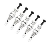 Lot de 5 interrupteurs de capot et de porte 8 mm, réglables, alarme de sécurité, marche/arrêt momentané, 20 A, 12 V CC LTRAJUYNH