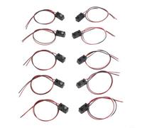 Lot de 5 interrupteurs de distance IR de précision de 1 mm pour kit de | Réponse rapide de 2 ms, détection élevée, sortie ouverte NPN, large tension DC 3-5 V, déclencheur anti-faux